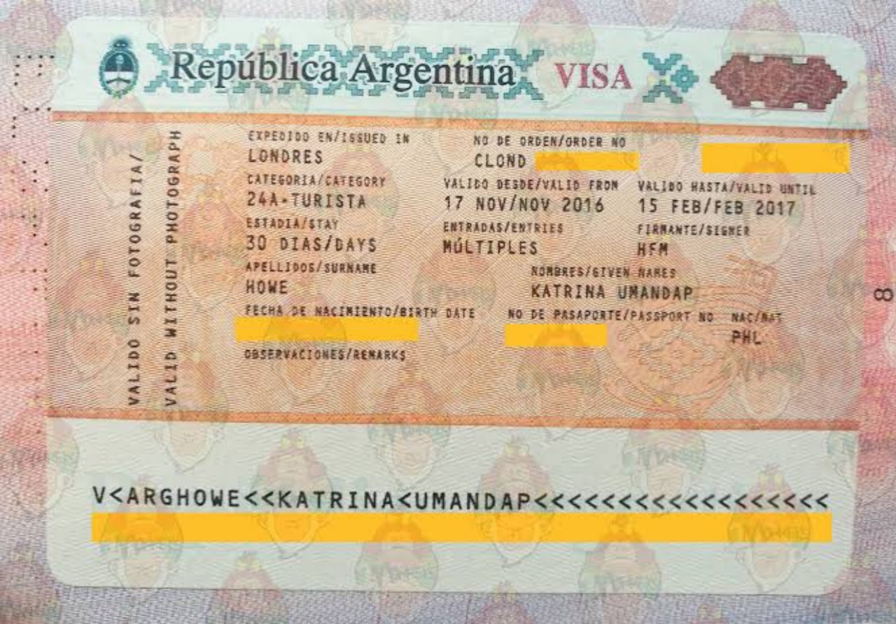 Argentina visa for Pakistani 