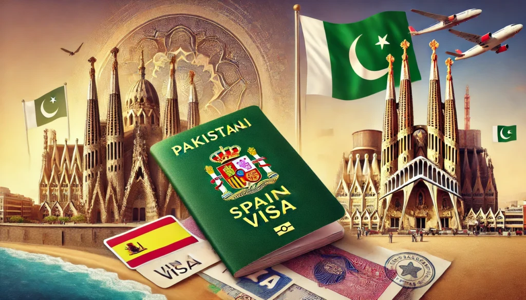 Spain visa from Pakistan