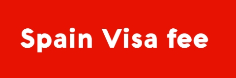 Spain visa fee 